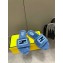 Fendi Baguette sheepskin slides Blue 2023