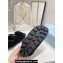 Prada Enameled metal triangle logo shearling sandals 1X737M Black 2023