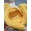 Prada Enameled metal triangle logo shearling sandals 1X737M Yellow 2023