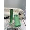 Givenchy Heel 9cm Shark Lock boots Green with strass 2023
