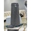 Givenchy Heel 9cm Shark Lock boots Silver with strass 2023