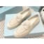 Prada Suede leather Women/Men loafers White 2023