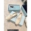 Prada Suede leather Women/Men loafers White 2023