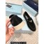 Prada Suede leather Women/Men loafers Black 2023