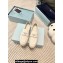 Prada Patent leather Women/Men loafers White 2023