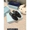 Prada Patent leather Women/Men sabots Black 2023