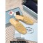 Prada Suede leather Women/Men sabots Ecru Beige 2023