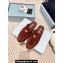 Prada Suede leather Women/Men sabots Burgundy 2023
