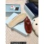 Prada Suede leather Women/Men sabots Burgundy 2023