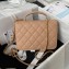 Chanel Small Flap Bag with Top Handle AS4286 Beige 2023