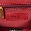 Chanel Lambskin & Gold-Tone Metal Small Flap Bag AS4353 Burgundy 2023