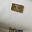 Chanel Lambskin & Gold-Tone Metal Small Flap Bag AS4353 White 2023