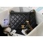 Chanel Lambskin & Gold-Tone Metal Small Flap Bag AS4353 Black 2023