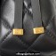 Chanel Lambskin & Gold-Tone Metal Small Flap Bag AS4353 Black 2023