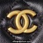 Chanel Shiny Crumpled Lambskin & Gold-Tone Metal Large Hobo Bag AS4368 Black 2023