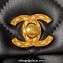 Chanel Lambskin & Gold-Tone Metal Badges Mini Flap Bag AS4274 Black 2023