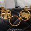 Chanel Lambskin & Gold-Tone Metal Badges Mini Flap Bag AS4274 Black 2023