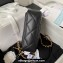 Chanel Lambskin & Gold-Tone Metal Badges Mini Flap Bag AS4274 Black 2023