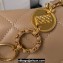 Chanel Lambskin & Gold-Tone Metal Badges Mini Flap Bag AS4274 Beige 2023