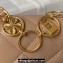 Chanel Lambskin & Gold-Tone Metal Badges Mini Flap Bag AS4274 Beige 2023