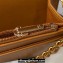 Chanel Lambskin Clutch with Chain Bag AP3363 Brown 2023