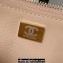 Chanel Shiny Crumpled Lambskin & Gold-Tone Metal Large Hobo Bag AS4368 Beige 2023