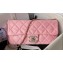 Chanel Satin Clutch with Chain Bag AS3791 Pink 2023