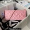 Chanel Satin Clutch with Chain Bag AS3791 Pink 2023