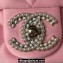 Chanel Satin Clutch with Chain Bag AS3791 Pink 2023