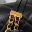 Chanel Lambskin & Gold-Tone Metal Mini Flap Bag AS4340 Black 2023
