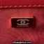 Chanel Lambskin & Gold-Tone Metal Mini Flap Bag AS4340 Burgundy 2023