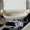 Chanel Lambskin & Gold-Tone Metal Mini Flap Bag AS4340 White 2023