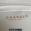 Chanel Lambskin & Gold-Tone Metal Mini Flap Bag AS4340 White 2023