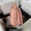 Chanel Lambskin & Gold-Tone Metal Mini Flap Bag AS4340 Pink 2023