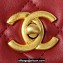 Chanel Lambskin & Gold-Tone Metal Small Flap Bag AS4353 Burgundy 2023