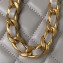 Chanel Shiny Crumpled Lambskin & Gold-Tone Metal Hobo Handbag AS4378 Gray 2023