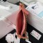 Chanel Shiny Crumpled Lambskin & Gold-Tone Metal Hobo Handbag AS4378 Pink 2023