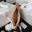 Chanel Shiny Crumpled Lambskin & Gold-Tone Metal Hobo Handbag AS4378 Beige 2023
