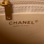 Chanel Shiny Crumpled Lambskin & Gold-Tone Metal Hobo Handbag AS4378 Beige 2023