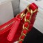 Chanel Shiny Crumpled Lambskin & Gold-Tone Metal Hobo Handbag AS4378 Red 2023