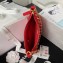 Chanel Shiny Crumpled Lambskin & Gold-Tone Metal Hobo Handbag AS4378 Red 2023