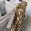 Chanel Shiny Crumpled Lambskin & Gold-Tone Metal Large Hobo Bag AS4368 Gray 2023