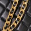 Chanel Shiny Crumpled Lambskin & Gold-Tone Metal Large Hobo Bag AS4287 Black 2023