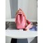 Chanel Lambskin & Gold-Tone Metal Badges Mini Flap Bag AS4274 Pink 2023