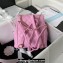 Chanel Grained Calfskin Backpack Bag AS3860 Pink 2023