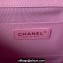 Chanel Grained Calfskin Backpack Bag AS3860 Pink 2023
