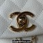 Chanel Grained Calfskin Backpack Bag AS3860 White 2023