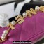 Chanel Clutch with Chain Bag in Lambskin and Imitation Pearls AP3515 Purple 2023