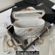 Chanel Clutch with Chain Bag in Lambskin and Imitation Pearls AP3515 White 2023