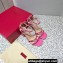 Valentino Heel 10cm Rockstud Leather Chunky-heel Sandals Pink